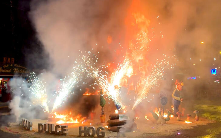 Se posponen las mascletás de las fallas a causa de la previsión meteorológica